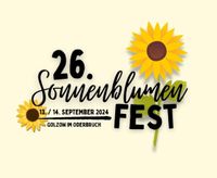 26. Sonnenblumenfest am 13. und 14. September 2024 in Golzow