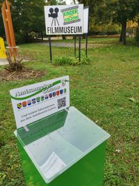 Amtsanzeiger werden nicht mehr ausgetragen, Amtsanzeiger-Box am Gemeindezentrum in Golzow